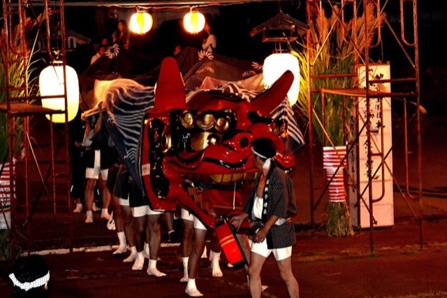 大深の大獅子祭り